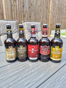 5 Smithwicks Beer Bottles