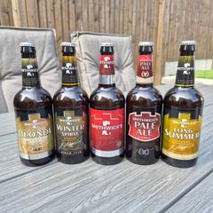 5 Smithwicks Beer Bottles