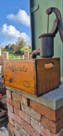 old beer bottle box