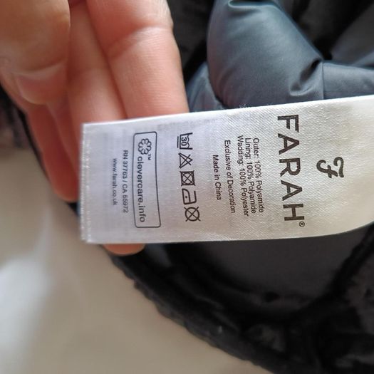 men's puffer jacket Farah