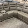 Halifax Leather Electric Recliner Corner Sofa - USB Ports - LED LIGHTS - CUP HOLDERS Image 5