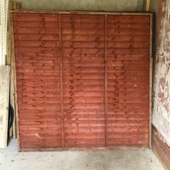 Garden fence panels