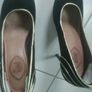 Feud London black suede heels size 5 Image 2