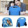 For Amazon Fire Max 11 2023 13th Gen Kids Case Shockproof Cover With Stand - Blue Image 5