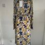 dress Bnwt ichi dress navy floral print dress size small 10/12 Image 9