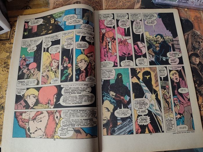 Iron Fist ! Issue #5 ! 1st Appearance of Scimitar ! Iron Fist makes ties to the IRA ! Bronze Age Comic from 1976 ! by Marvel !