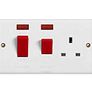 Cooker Switches With Wall Socket And Two Neon Lights Wel Sold T-hank You Image 9