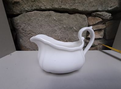 Small white gravy jug