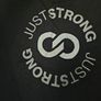 BNWT Just Strong crop t-shirt Image 3