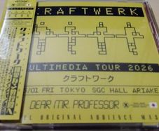 Kraftwerk Dr Mr Professor Live In Tokyo CD/DVD Multimedia Tour 2026