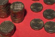 1967 Elizabeth II Brass Threepence 36pcs.