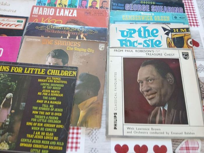 Vinyl Large Record Bundle For Crafting Upcycling DIY Joblot