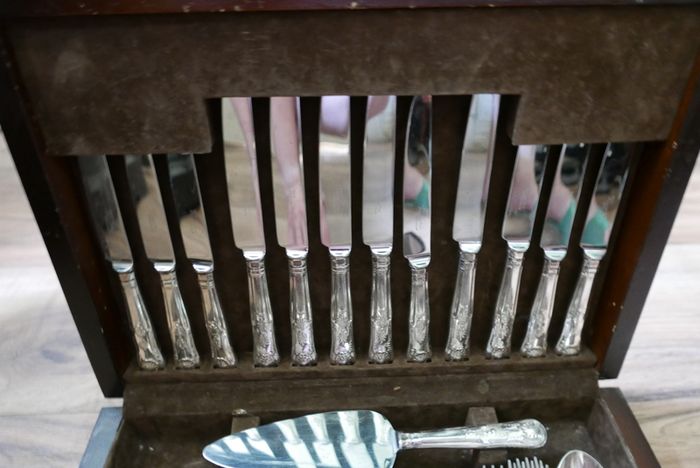Antique Cutlery Set Sheffield