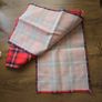 Christmas table runner Tartan design Image 2
