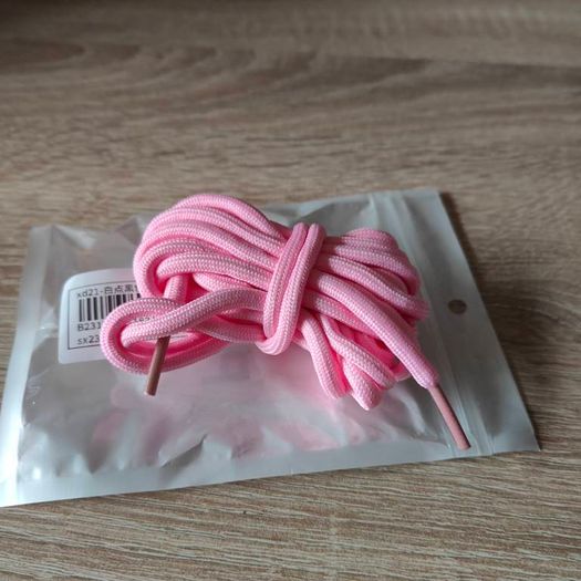 Brand new Pink long laces