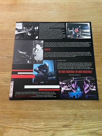 Decada 2 - La Noche Del Atomo - 12" Vinyl LP Compilation - 2021 Reissue Philoxenia Records