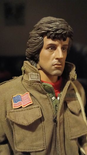 Original Rare 1/6 Hot Toys Rambo