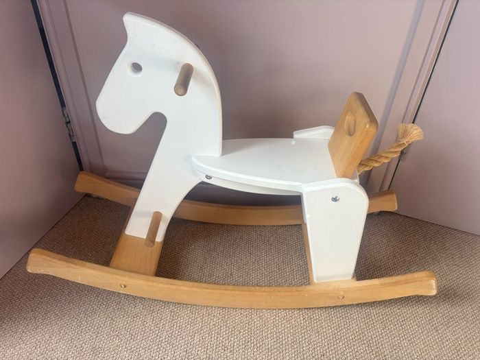 Child's beautiful rocking horse