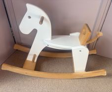 Child's beautiful rocking horse