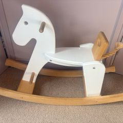 Child's beautiful rocking horse
