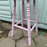 Old Painted Stool Image 4