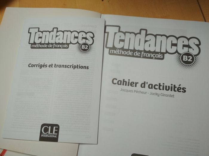 French learning two books level B2