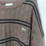 Vintage Lacoste Chunky Wool Jumper Mens XL Image 3