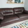 3 Seater Leather Sofa Image 2