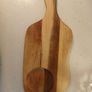 Set of 6 wooden serving paddles (43cm x 19cm) Image 2