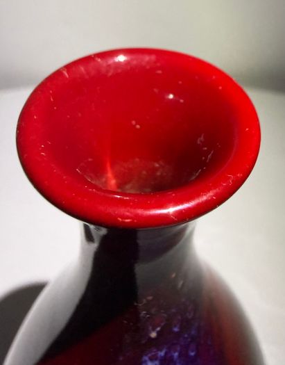 Masterpiece Antique Royal Doulton - SUNG Flambe Vase - Signed by both Noke and Moore (c.1925)