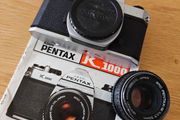 Pentax K1000 35mm SLR Film Camera + SMC Pentax-M 50mm f/1.7 Lens | Manual Included