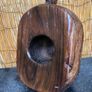 Balinese Teak Mortar Sculpture Image 2