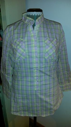 Benetton Check Shirt
