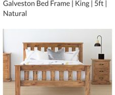 galveston bed frame 5 ft