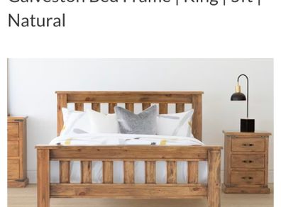 galveston bed frame 5 ft