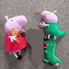 Pepa pig and George soft toy