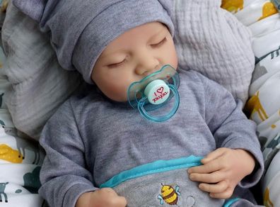 Reborn Babies Lifelike Dolls - 17 inch Handmade Life Like Baby Dolls, Soft Cloth Body with Feeding Kit, Realistic Newborn Dolls as Prefect Gifts for Children/Mom DIFFERENT OPTIONS AVAILABLE, SEE PHOTOS (FREE POSTAGE)