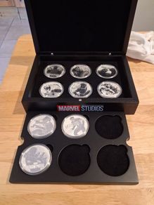 Marvel 1 oz  silver set of 9 coins