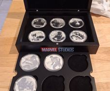 Marvel 1 oz  silver set of 9 coins