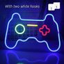 MASSIVE SALE Game Neon Signs Neon Light Gaming LED Neon Lights Wall Art Blue Neon Night Light for Kids Game Room Bar Bedroom Home Decoration 16''x11'' Image 4
