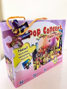 Jigs4Kids Jigsaw Floor puzzle - 45 pieces, Pop Concert, 3+