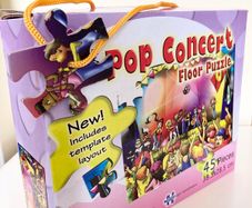 Jigs4Kids Jigsaw Floor puzzle - 45 pieces, Pop Concert, 3+