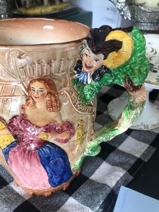 Rare find -vintage large pitcher burleigh ware
