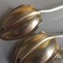 Sterling silver antique straw spoons set of 5 Image 7