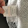 Grey throw for couch/armchair Image 2