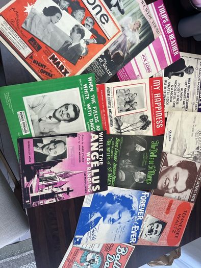 Vintage Sheet music