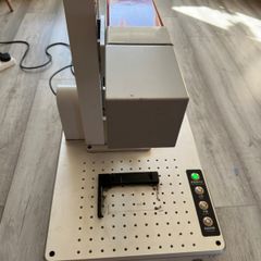 iPhone back glasses repair laser machine. Turn on. Untested with software.