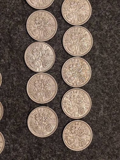 2x Full Date Sets British Sixpence 1953 to 1967  32 coins Elizabeth II