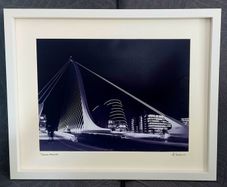 Samuel Beckett Bridge Fully Framed Picture