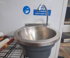 Commercial kitchen contents